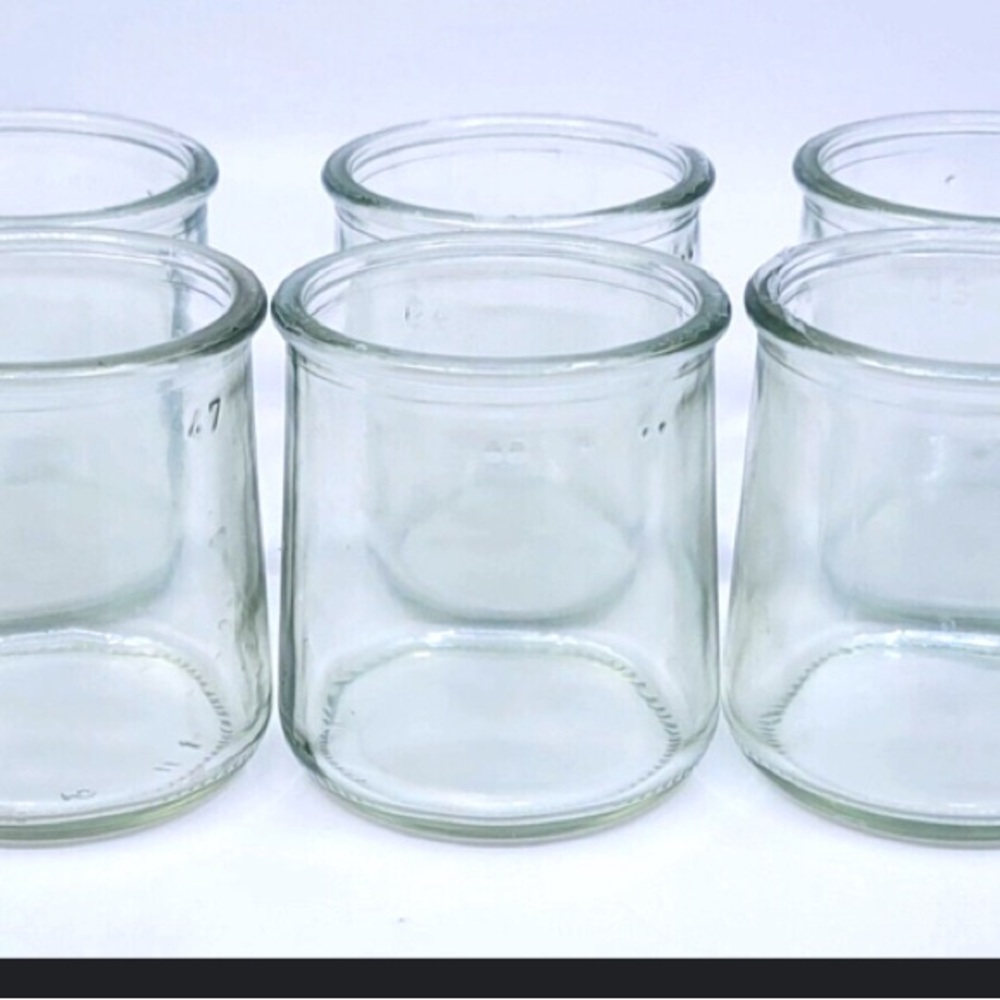 5oz glass pots